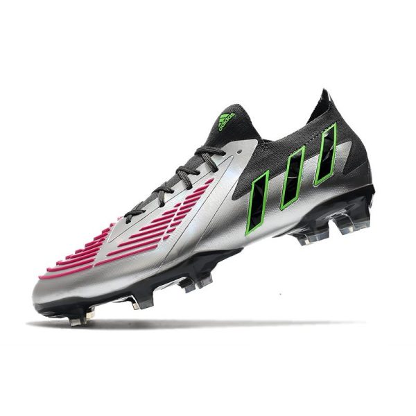 adidas Predator Edge.1 FG Crampons Argent Noir Rose
