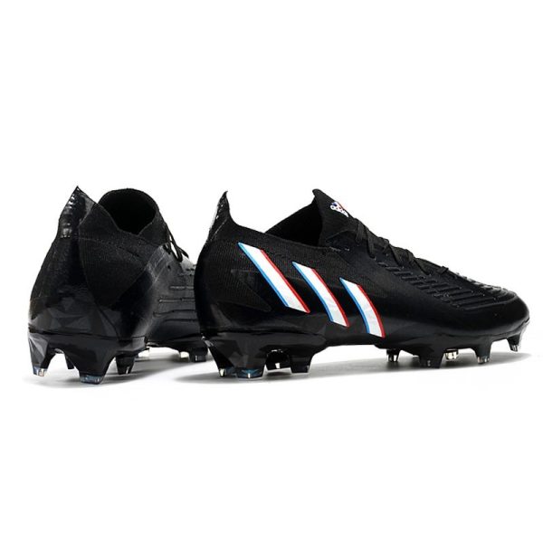 adidas Predator Edge.1 FG Crampons Noir Blanc Rouge Vif