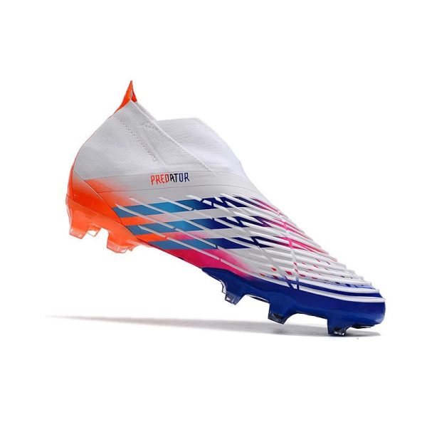 adidas Predator FIFA World Cup Qatar 2022 Edge+ FG Blanc Jaune Solaire Bleu Power