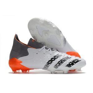 adidas Predator Freak.1 FG Homme Blanc Acier Métallique Rouge Solaire