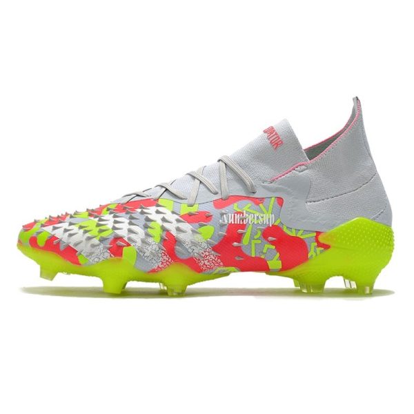 adidas Predator Freak.1 FG Homme Blanc Volt Rose