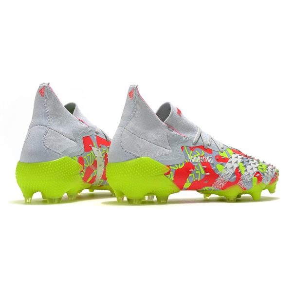 adidas Predator Freak.1 FG Homme Blanc Volt Rose