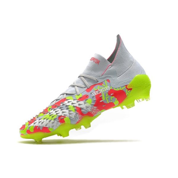 adidas Predator Freak.1 FG Homme Blanc Volt Rose