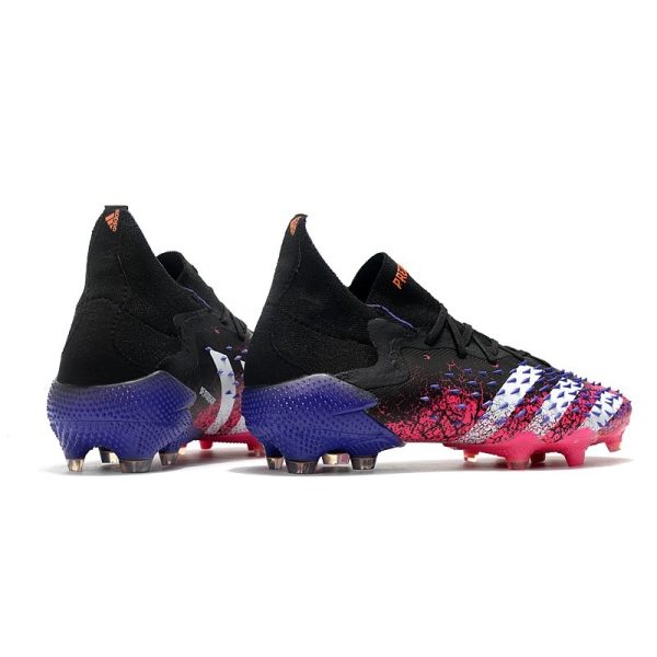 adidas Predator Freak.1 FG Homme Noir Blanc Rose Choc