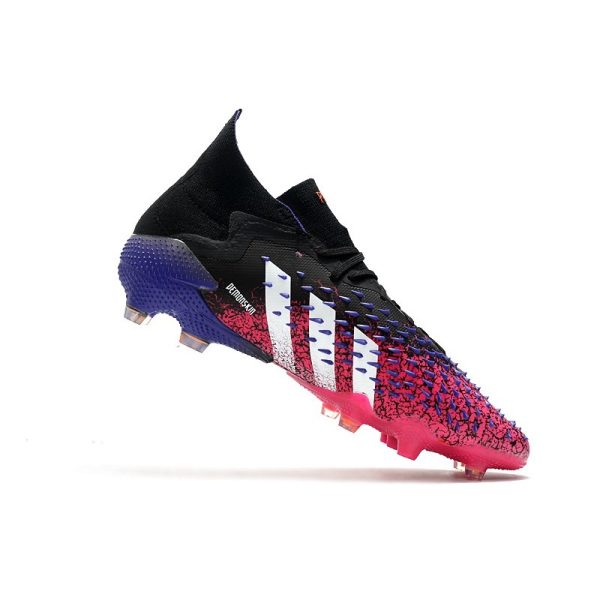 adidas Predator Freak.1 FG Homme Noir Blanc Rose Choc