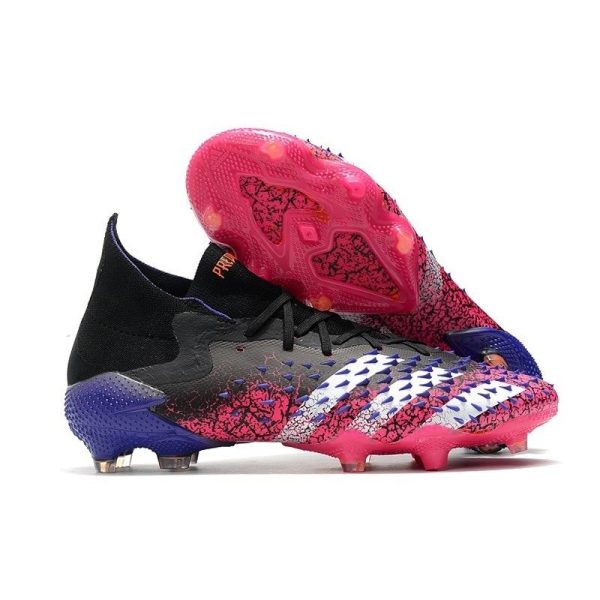 adidas Predator Freak.1 FG Homme Noir Blanc Rose Choc
