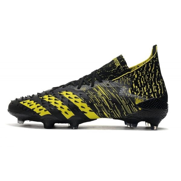 adidas Predator Freak.1 FG Homme Noir Jaune