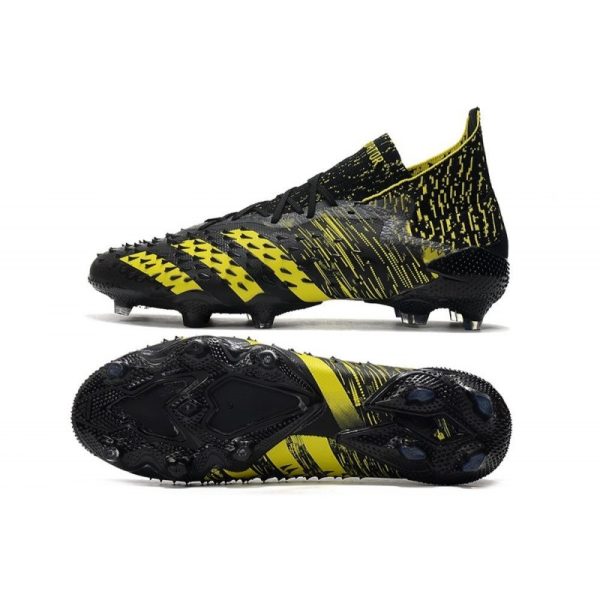 adidas Predator Freak.1 FG Homme Noir Jaune