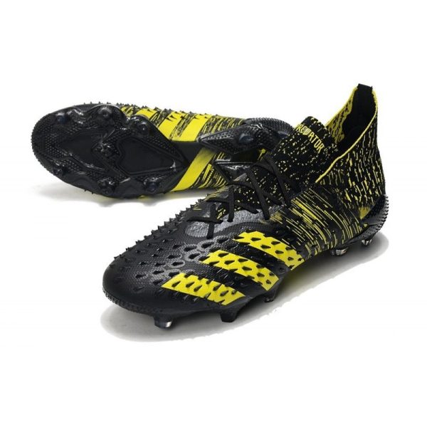 adidas Predator Freak.1 FG Homme Noir Jaune