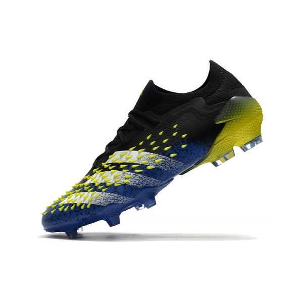 adidas Predator Freak.1 Low Terrain sec Bleu Jaune Blanc
