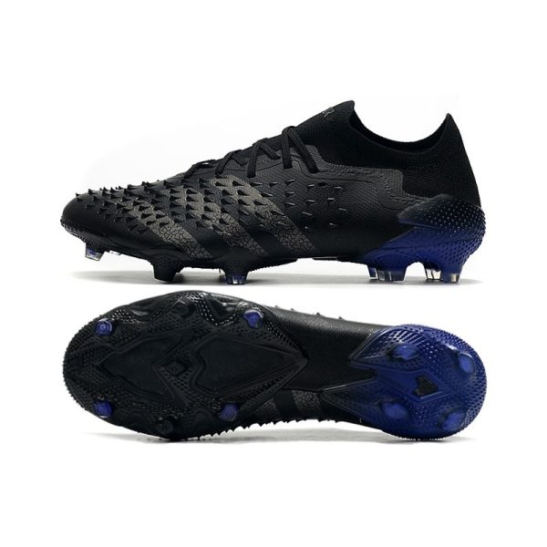 adidas Predator Freak.1 Low Terrain sec Noir Acier Métallique Encre Sonic