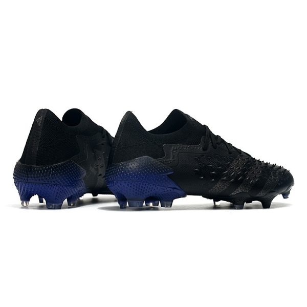 adidas Predator Freak.1 Low Terrain sec Noir Acier Métallique Encre Sonic