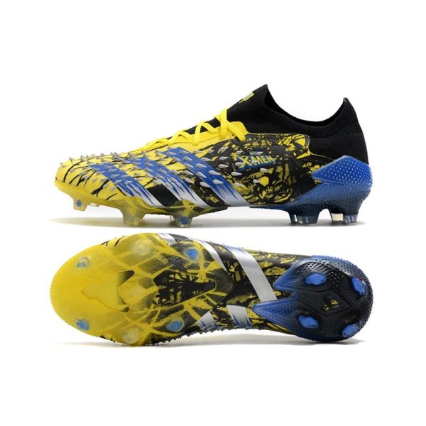 adidas Predator Freak.1 Low Terrain sec X-Men Wolverine - Jaune Argent Métallique Noir