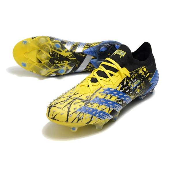 adidas Predator Freak.1 Low Terrain sec X-Men Wolverine - Jaune Argent Métallique Noir
