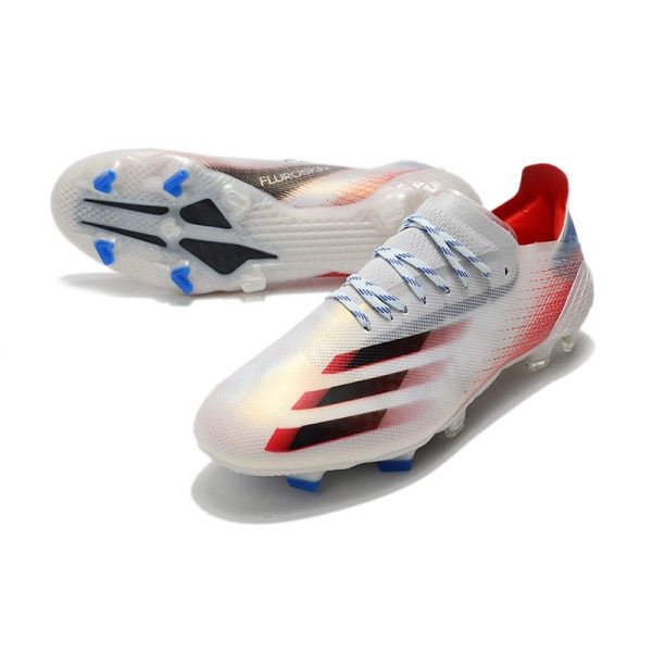 adidas X Ghosted.1 FG Crampon Nouvelle Argenté Noir Rouge