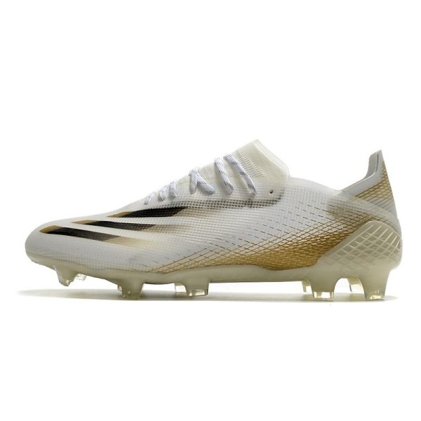 adidas X Ghosted.1 FG Crampon Nouvelle Crampon Inflight - Blanc Doré Noir