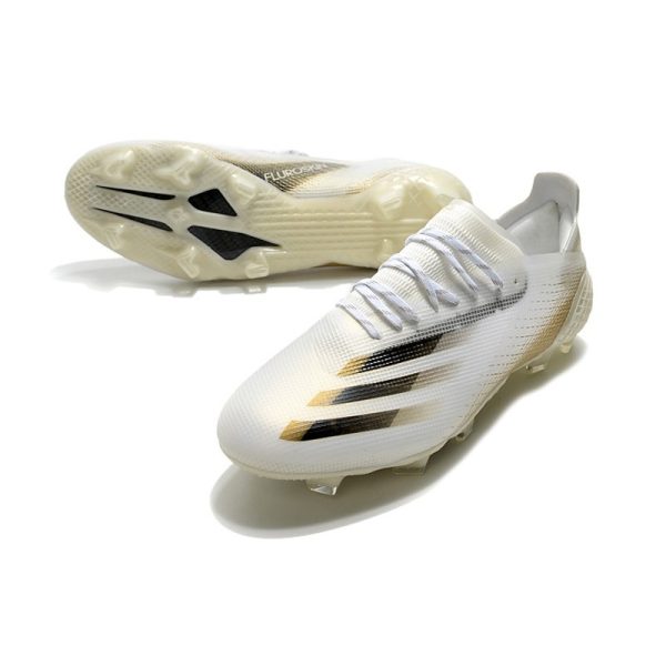 adidas X Ghosted.1 FG Crampon Nouvelle Crampon Inflight - Blanc Doré Noir