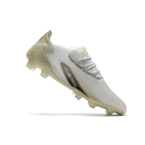 adidas X Ghosted.1 FG Crampon Nouvelle Crampon Inflight - Blanc Doré Noir