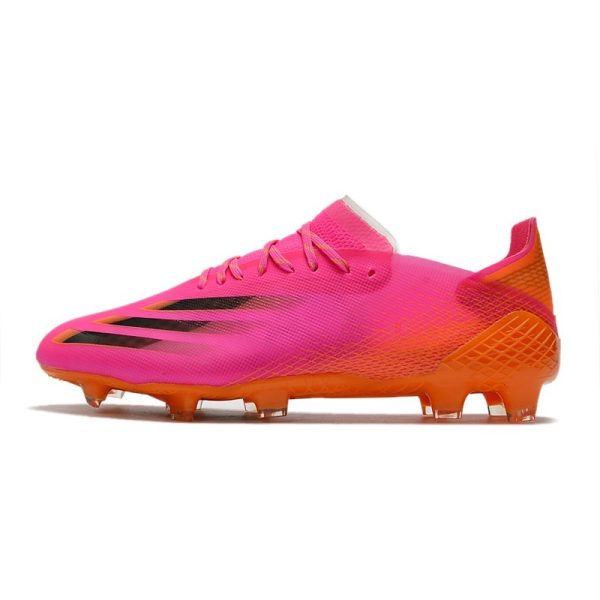 adidas X Ghosted.1 FG Crampon Nouvelle Crampon Rose Noir Orange