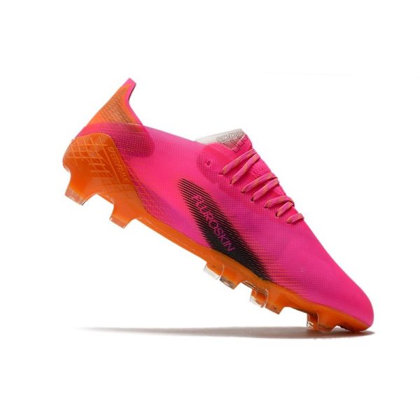 adidas X Ghosted.1 FG Crampon Nouvelle Crampon Rose Noir Orange
