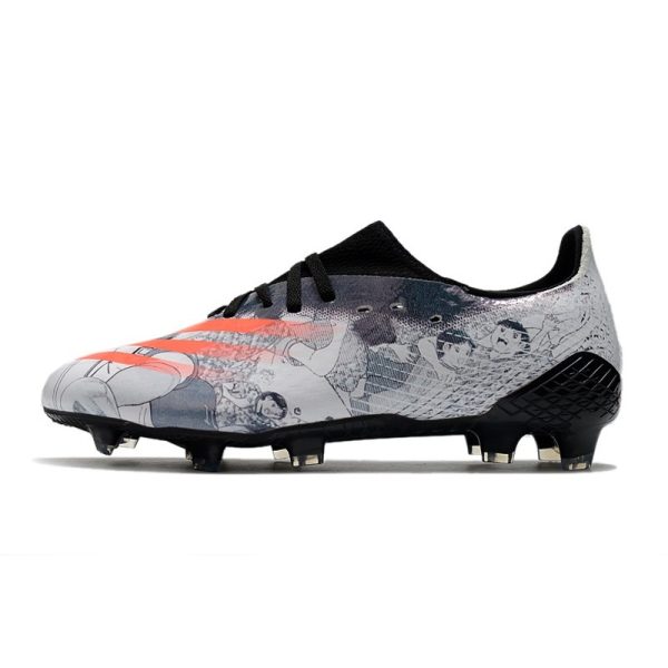 adidas X Ghosted.1 FG Crampon Nouvelle Gris Rouge Noir