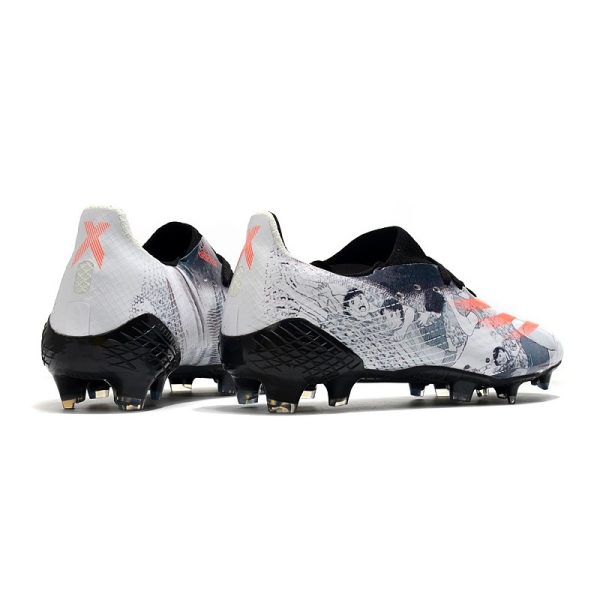 adidas X Ghosted.1 FG Crampon Nouvelle Gris Rouge Noir