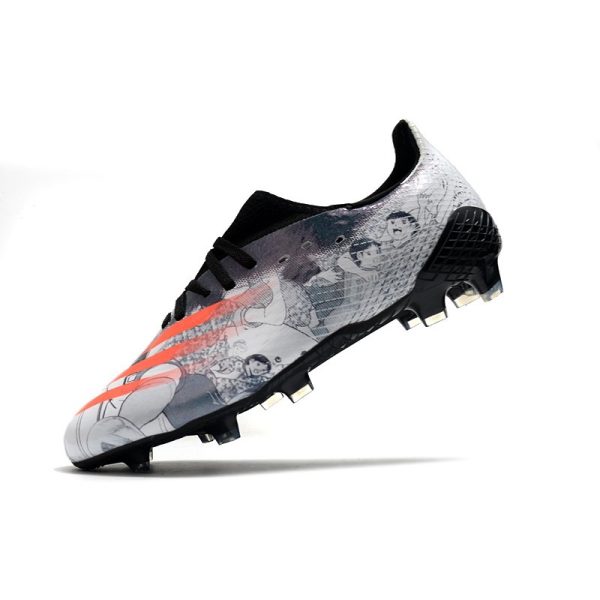 adidas X Ghosted.1 FG Crampon Nouvelle Gris Rouge Noir