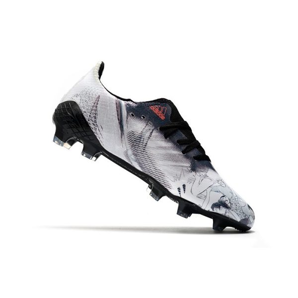 adidas X Ghosted.1 FG Crampon Nouvelle Gris Rouge Noir