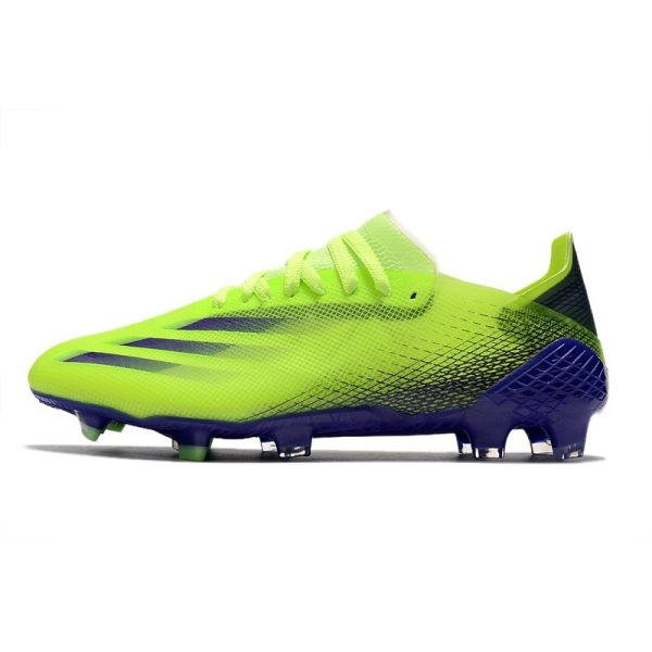 adidas X Ghosted.1 FG Crampon Nouvelle Precision To Blur - Vert Violet Jaune