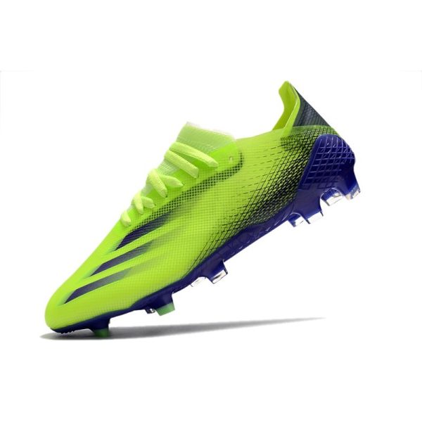 adidas X Ghosted.1 FG Crampon Nouvelle Precision To Blur - Vert Violet Jaune