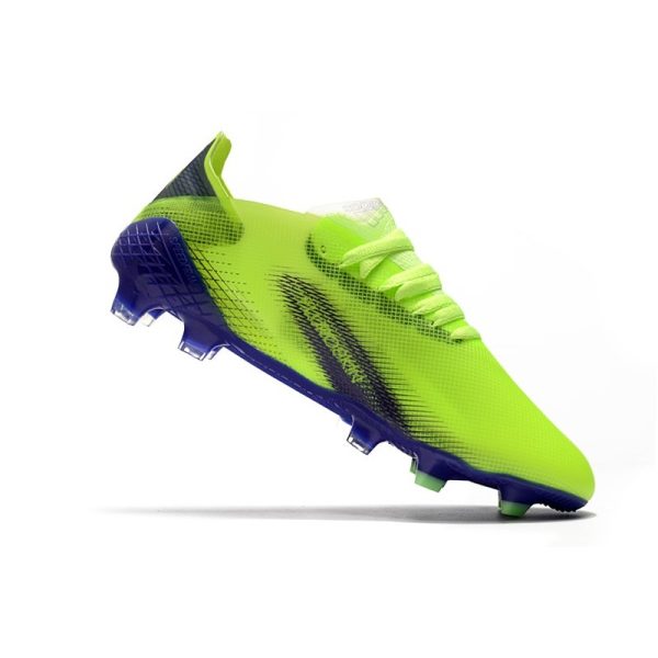 adidas X Ghosted.1 FG Crampon Nouvelle Precision To Blur - Vert Violet Jaune