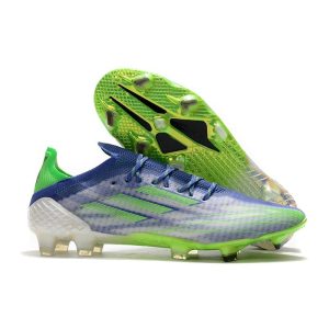 adidas X Speedflow.1 FG Homme Bleu Vert