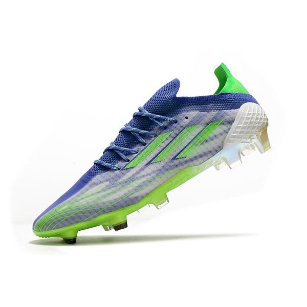 adidas X Speedflow.1 FG Homme Bleu Vert