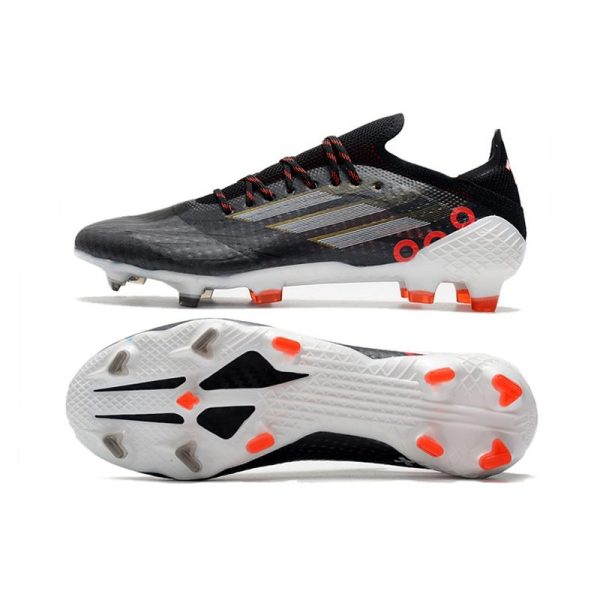 adidas X Speedflow.1 FG Homme Noir Rouge