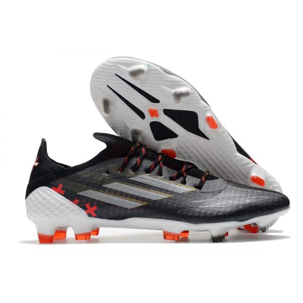 adidas X Speedflow.1 FG Homme Noir Rouge
