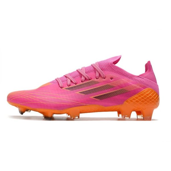 adidas X Speedflow.1 FG Homme Rose Orange