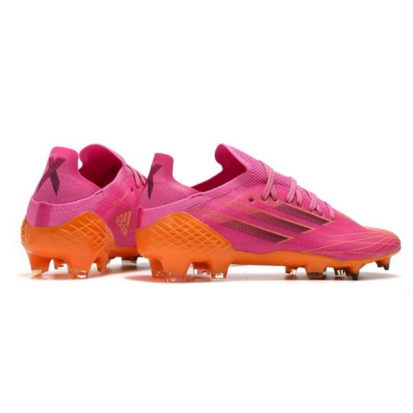 adidas X Speedflow.1 FG Homme Rose Orange