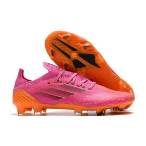 adidas X Speedflow.1 FG Homme Rose Orange