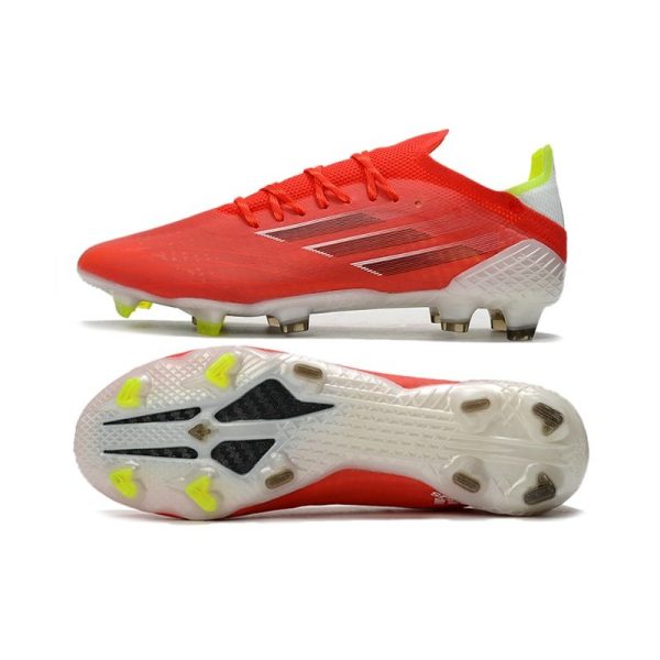 adidas X Speedflow.1 FG Homme Rouge Noir Rouge Solaire