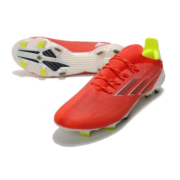 adidas X Speedflow.1 FG Homme Rouge Noir Rouge Solaire