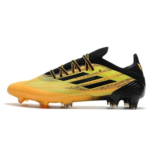 adidas X Speedflow.1 FG Homme Solar Or Noir Jaune