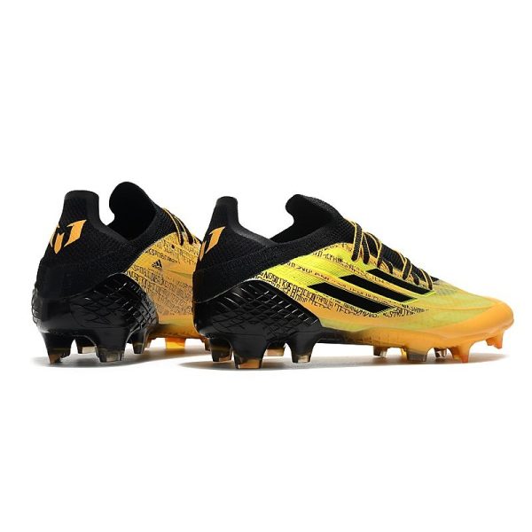 adidas X Speedflow.1 FG Homme Solar Or Noir Jaune