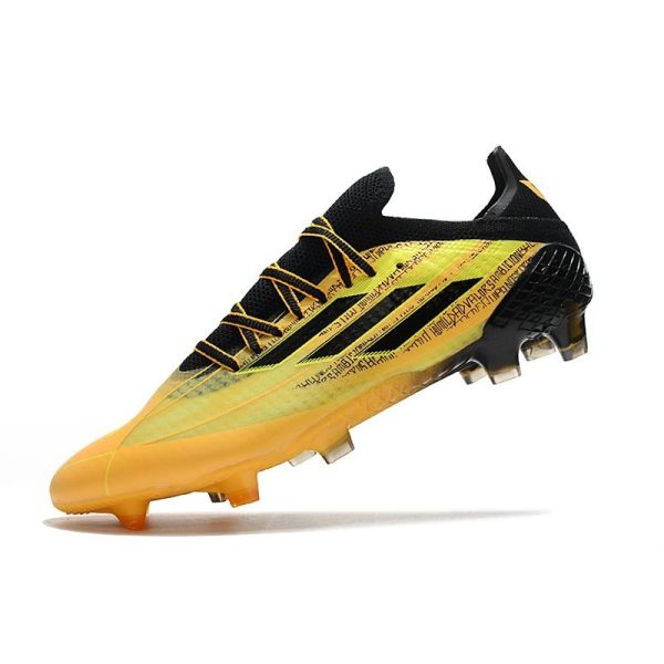 adidas X Speedflow.1 FG Homme Solar Or Noir Jaune