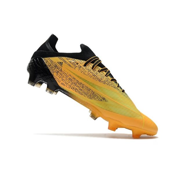 adidas X Speedflow.1 FG Homme Solar Or Noir Jaune