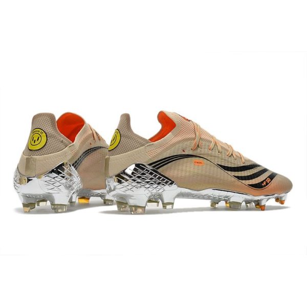 adidas X Speedflow.1 FG Homme Tech Métallique Noir Intense Orange