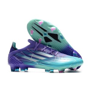 adidas X Speedflow.1 FG Homme Violet Rush Argent Métallique Menthe Rush