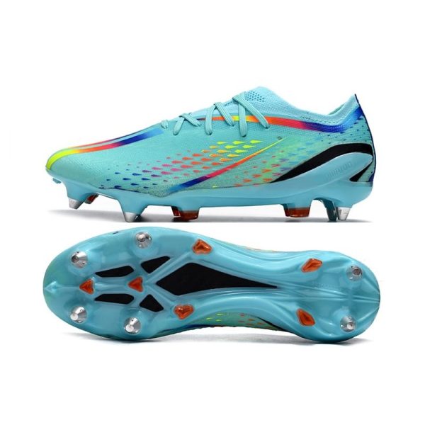 adidas X Speedportal .1 SG Al Rihla - Turquoise Rouge Bleu
