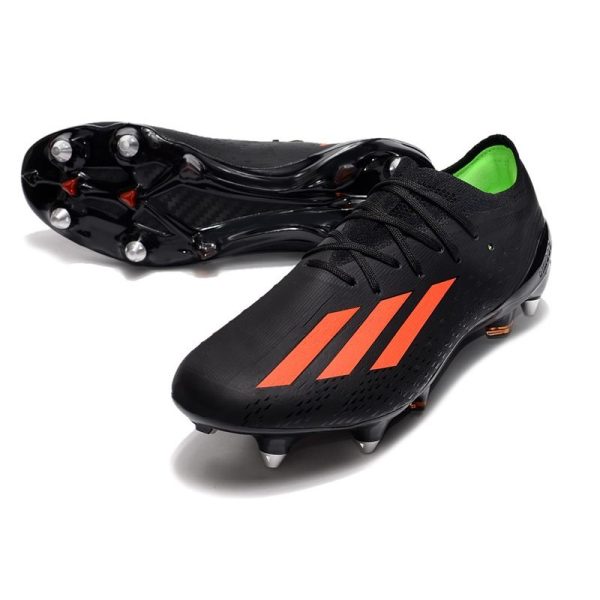 adidas X Speedportal .1 SG Noir Rouge Solaire Vert Solaire