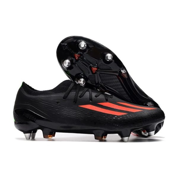 adidas X Speedportal .1 SG Noir Rouge Solaire Vert Solaire