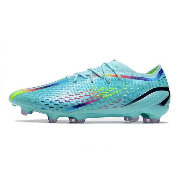 adidas X Speedportal.1 FG Crampons Aqua Transparent Rouge Solaire Bleu Power